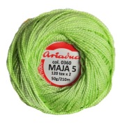 Cordonek MAJA 5 ariadna 210m - 360 - pistácie