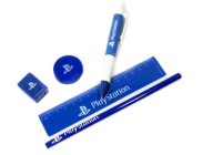 Súprava školských potrieb Playstation White and Blue