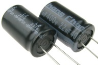 Elektrolytický kondenzátor 22uF/400V 105'C Chang LZ /4786