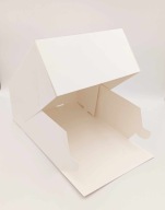 KRABIČKA NA TORTY TORTA 18x18x9 cm BIELA ​​_10 ks-