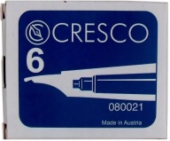 Modré náplne Cresco 6 ks.