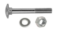 M12x120 NOSNÁ SKRUTKA + MATICA + PODLOŽKA 1 sada