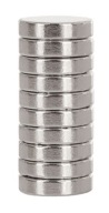 Magnet cylindrický neodýmový 8x2mm 10ks GEKO G02428