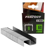 ŠTÍTKY NA ČALÚNENIE PRE PREBERATEĽA 6 mm STALCO TYP G