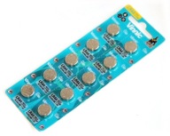 BATÉRIA AG13 LR44 L1154 A76 1,5V blister 10 ks.