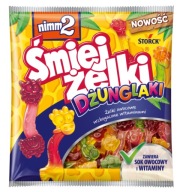 nimm2 Śmiejżelki Junglaki Ovocné želé s vitamínom 90g