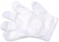HDPE fóliové rukavice, 100 ks, taška, veľkosť M
