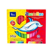 Plastelínová sada 24 Fluo pastelových farieb