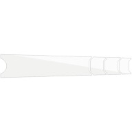CLEAR FramePAD Protector pre 45 cm rám bicykla