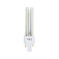 PLC LED žiarovka G24d-3 12W 2U trubicová CCD 230V 1180Lm NEUTRÁLNA farba 4000K
