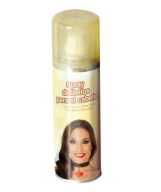 Zlatý glitrový sprej na vlasy 125 ml