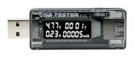USB TESTER MERAČ NAPÄTIA AKTUÁLNEJ KAPACITY BATÉRIE VOLTMETER AMPÉR