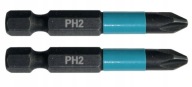 MAKITA SKRUTKOVACIE HROTY PH2 BITS 2KS. B-63725