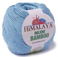 BAMBUS BAMBUS BAVLNENÁ priadza 100g KOL modrá 16