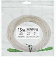 Patchcord optický kábel SC/APC-SC/APC 15m jednoduchý