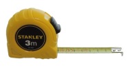 STANLEY Meracia páska, rolovacia, 3 metre