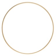 KOVOVÝ ZLATÝ RÁM LAPAČA KOLESA 15cm