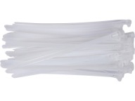 BIELE PLASTOVÉ KABELOVÉ SPOJKY 7,6X200mm 50 ks. YATO TITULY