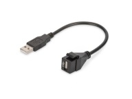 Konektor USB 2.0 keystone modulu s 12 cm káblom Digitus DN-93402