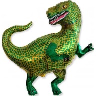 DINOSAUR Fóliový balónik Tyrannosaurus pre deti k narodeninám jedného roka PARTY DINO 35