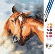 MAĽUJEME PODĽA ČÍSEL MAĽUJEME OBRAZ PRE DETI SET 47X58CM
