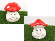 Keramická figúrka MUSHROOM 12x10 cm - mix vzorov