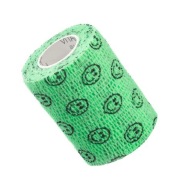 VITAMMY Autoband Elastická súdržná bandáž 7,5 cm x 450 cm Zelené smajlíky