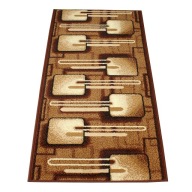 MALINA HNEDÝ behúň na koberec, 90 cm, POĽSKÝ VÝROBOK