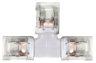 Konektor pre COB LED pásy IP20 10mm konektor Typ T 3