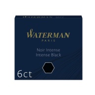 Atramentové kazety Waterman International 6xBlack