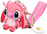 Angel Stitch Keychain Medvedík na kľúče kabelky tašky ružový medvedík ružový medvedík