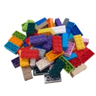 Lego Brick 2x4 Brick Brick Mix Color Classic 10 ks