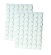 Plsťové podložky, plsť na nábytok, priemer 12 mm, 96 ks.