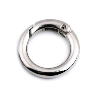 KRUHÁ SHAKEL CRABINER 16mm NIKEL BOGGIS