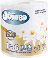 JUMBO KUCHYŇA SLONIA PAPIEROVÁ UTERÁK, 2 VRSTVA, 300 LISTOV, VEĽMI ÚČINNÁ