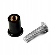 Hliníkové skrutky na kapotáž okien M5 x 15 mm