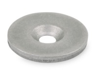 Kovová podložka na spojenie s magnetmi D15x3mm