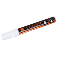 Stavebný popisovač biely okrúhly popisovač 2,5mm olej Teger