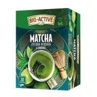 Big-Active Tea Green Matcha Lime 20 vrecúšok