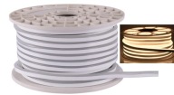 NEON flex LED pás IP68 230V 8x16 8W neutrálny 1m