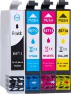 4x ATRAMENT PRE EPSON Stylus SX215 SX218 D78 DX7450