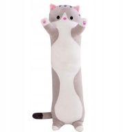 DLHÝ MASKOT MASKOT PLYŠOVÝ VANKÚŠ PRE MAČKU 50cm XXL