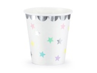 Poháre Unicorn Stars Colorful Birthday 6 ks