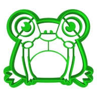 Vykrajovač na sušienky Frog Frog 1 8cm