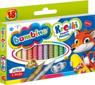BAMBINO PASTIELKY, 18 FARIEB, V KRABIČKE