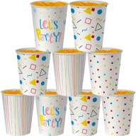 PARTY MIX papierové poháre 250 ml a'50 Coffee Tea (na ďalší predaj)