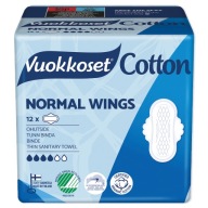 Vuokkoset Podložky s krídlami Bavlna 12 ks