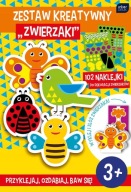 KREATÍVNA SÚPRAVA S NÁLEPKAMI INTERDRUK ZVIERATKA