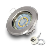 KčO halogén SATIN svietidlo + žiarovka. LED GU10 5W