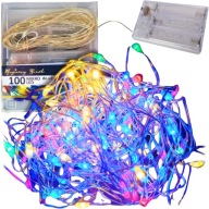 OSVETLENIE VIANOČNÉHO STROMU 100 LED MULTI BATÉRIOVÉ MIKRO LED VIANOČNÝ STROMČEK VIANOČNÝ STROMČEK